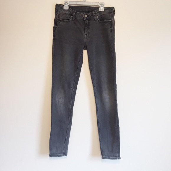 All Saints “Mast” Gray Wash Skinny Jeans - Picture 2 of 5